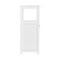 Alaterre Furniture Derby 3-Piece Bathroom Set with Wall Mounted Bath Cabinet, Hamper, and Floor Cabinet ANDE7678WH - alternate 10